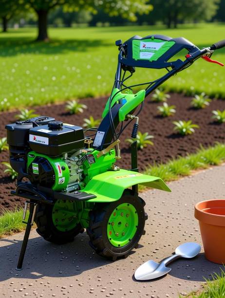 trakovator RK-PW-100P-TK Premium Power weeder Cultivator Fuel Grass Trimmer