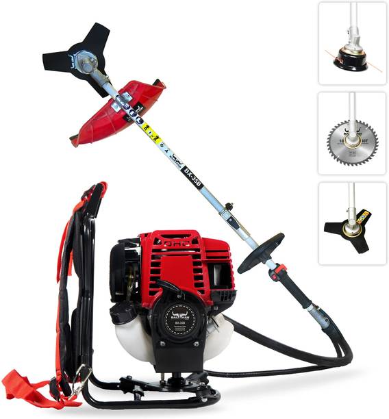 Balwaan Crop Cutter 4 Stroke Brush Cutter Machine| Back Pack| Grass Trimming| Garden Fuel Grass Trimmer