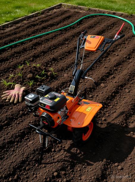 GSCPT MITSUYAMA PETROL POWER WEEDER 4STROKE 24 BLADE 7HP Fuel Grass Trimmer