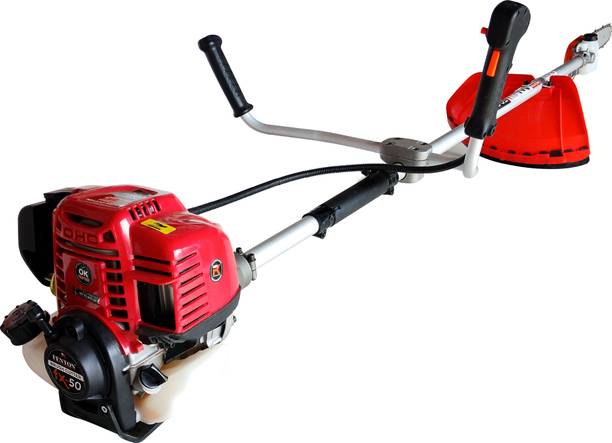Fenton Krishi FentonKrishi FX50 Brush Cutter with Tiller & Chainsaw Attachment Fuel Grass Trimmer