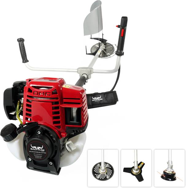 बलवान BX-35 Brush Cutter 35cc 4 Stroke Side Pack Crop Cutter Machine, Lawn फ्यूल ग्रास ट्रिमर