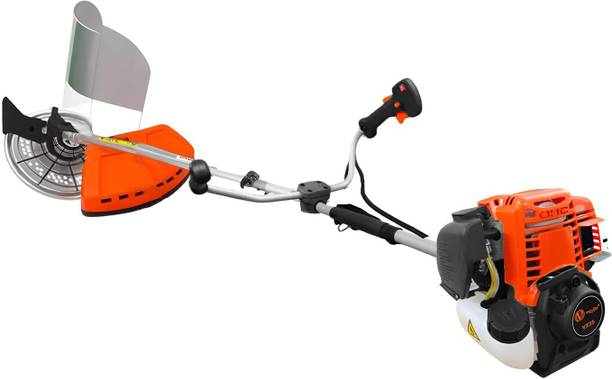 VOLTZ VX35 Brush Cutter 36cc 4-Stroke with 80T, 3T Blades & Tap&Go Head Fuel Grass Trimmer