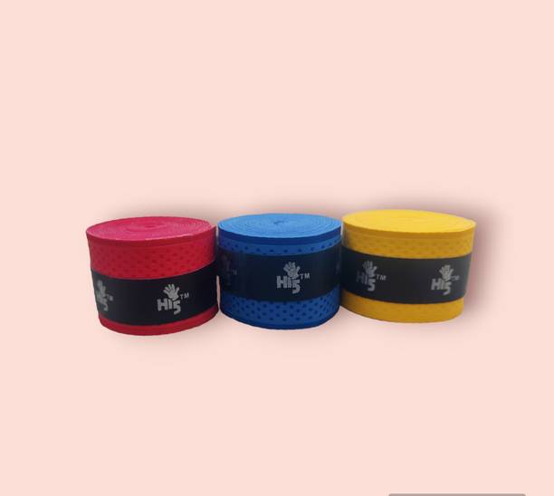SM turbo Badminton Racquet Grip in Multicolour Super Tacky