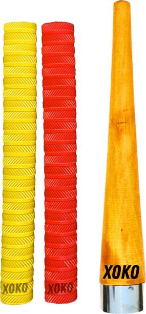 XOKO AA Premium Cricket Bat Handle Rubber Grips With 1 ...