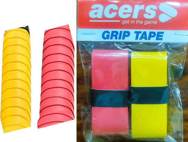 acers Grip Plain Pack of 1 Yellow 1 Red Dry Feel