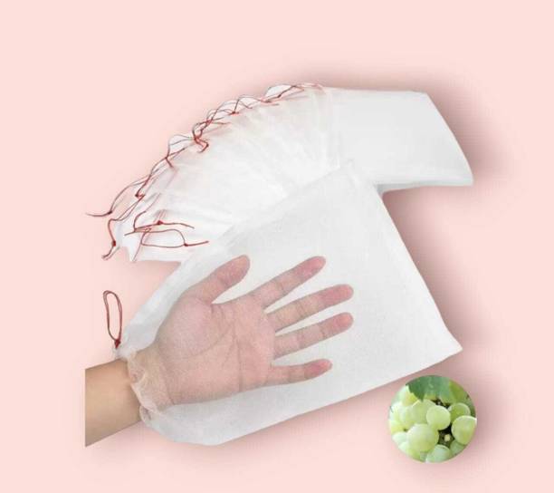 ZIMBLE Fruit Protection Fruit Net Bag Reusable Washable 8x12 inch Pack of 30 Grocery Bags