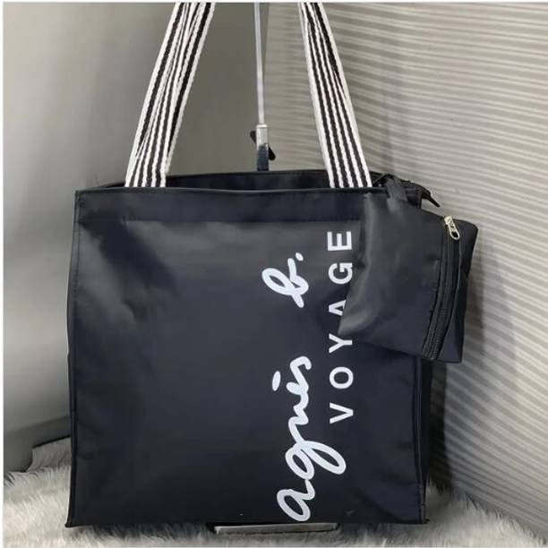 Agroha Stylish Multipurpose Tote Bag | Foldable & Durable | Multicolor Grocery Bag