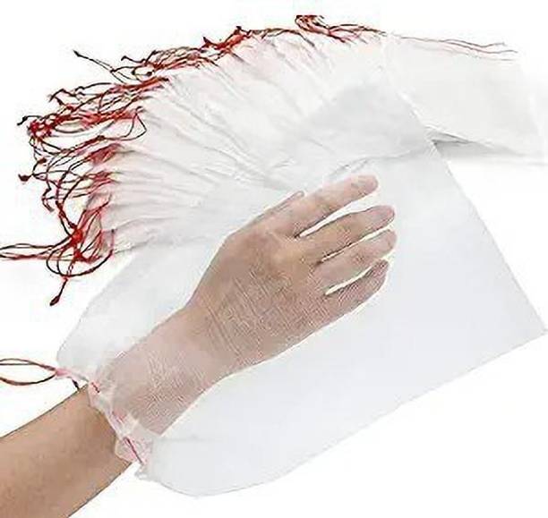 ZIMBLE Fruit Protection Bags,net Bags for Fridge,Fruit Flower Netting Bag Pack of 100 Grocery Bags