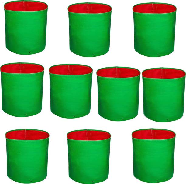 WNE Jaliwale Terrace Gardening Grow Bag (9 X 9) - (Pack of 10) Grow Bag