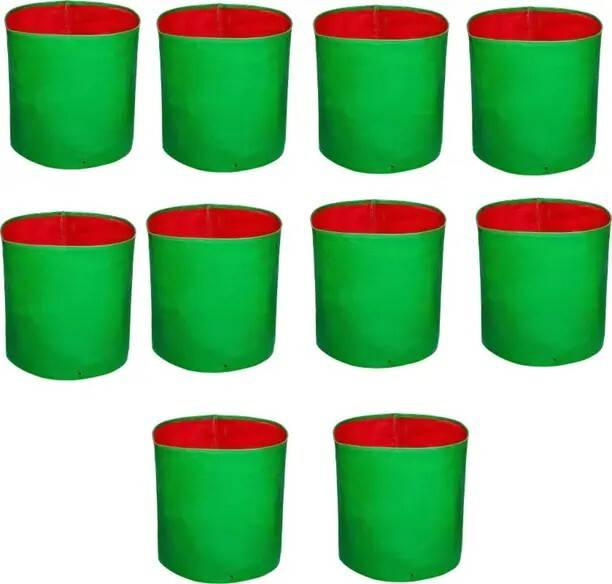 Golden retro GOLDEN RETRO gardening grow bag 12"x12" (Pack of 10) Grow Bag Grow Bag