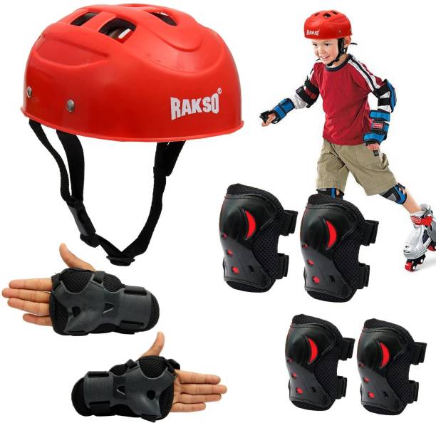 Rakso Protective Guard Kit Skate and Cycling Protection Set 7 in 1 Cycling Kit