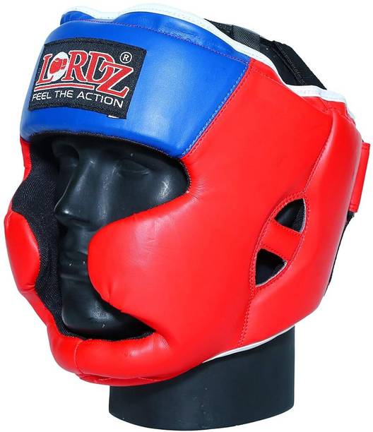 Lordz Boxing Head Guard synthetic leather for Men, Women (size medium) Boxing Head Guard