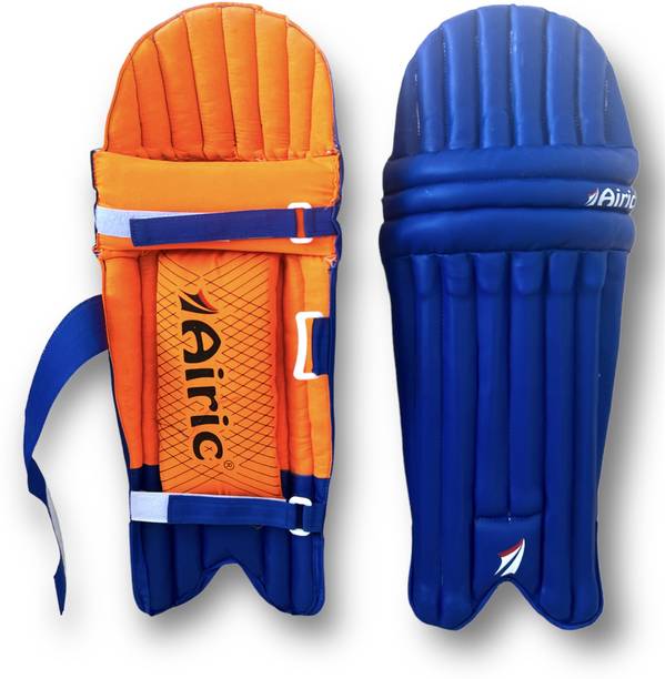 Airic Premium Quality Pro Cricket Batting Pads, Leg Guards for Seniors (Full Size) Cricket Thigh Guard