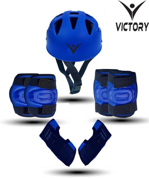 VICTORY Protective Set for Skateboard ,Skating Scooter ,Cycling Age 3 to 7 Year Small Skating Kit