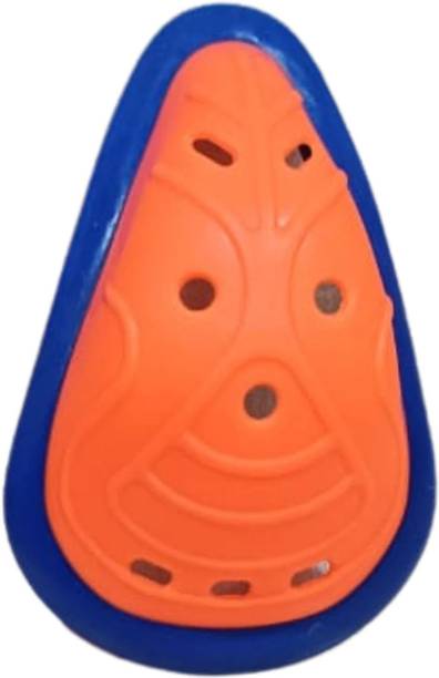 शॉप इलेवन Premium Orange Abdominal Guard Lightweight and Reliable Protection for Athletes एब्डॉमिनल गार्ड