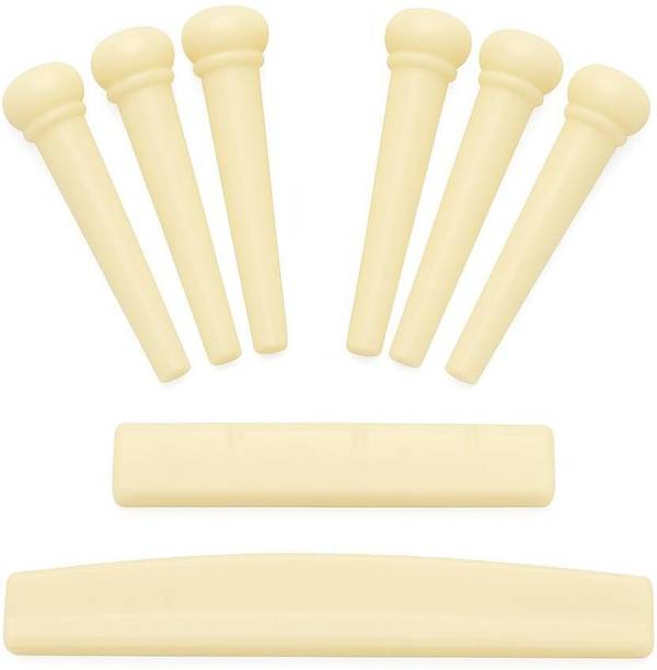 Pleasure Beige Plastic Guitar Bridge