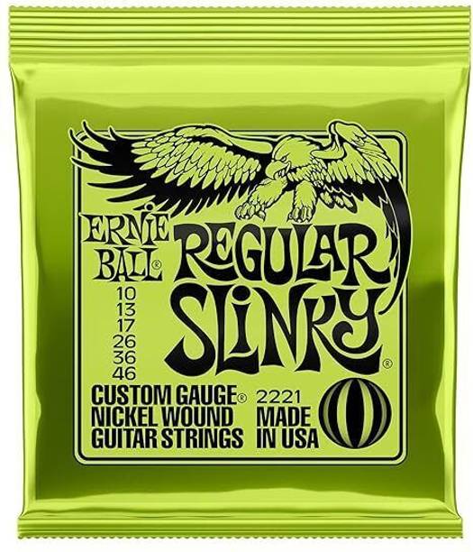 ERNIE BALL Electric Guitar Strings Regular Slinky 10-46 Guitar String