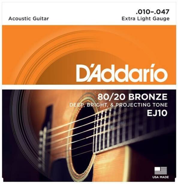 D'ADDARIO Acoustic EJ10 Guitar String