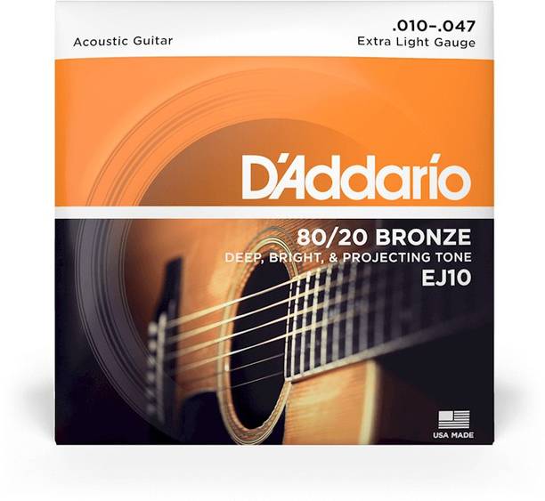 YEEN Acoustic EJ10 Bronze Acoustic 10-47 Extra Light gauge Guitar String