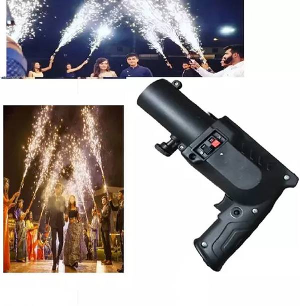 NAVMAV Metal Nose Cold Pyro Party Gun only use for Holding Cold pyro Cartage.  Gun