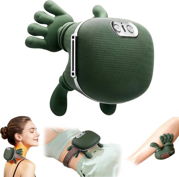 Dheer Bionic Heated Massager, Wireless Portable Shiatsu Neck, Back and Leg Massager