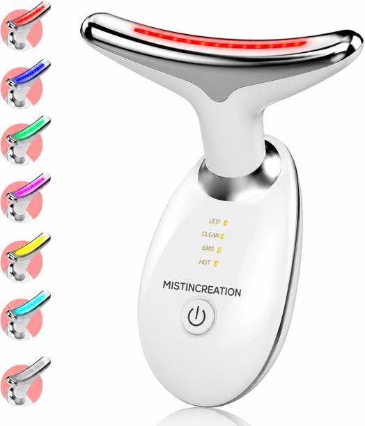 MISHTINCREATION Micro-currents to reduce Wrinkles| Hot Compress | Rechargeable| Type-C| 180 Min