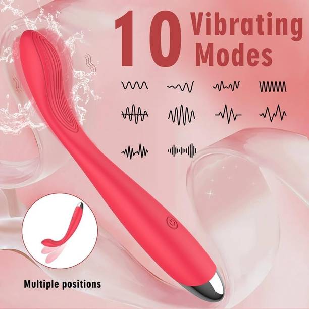 EVERERIN Vibrator for Beginners, Waterproof Vibrating1 with 10 Vibration Modes