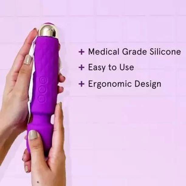 BazaarNest Electric Body Massager Massager (Purple)