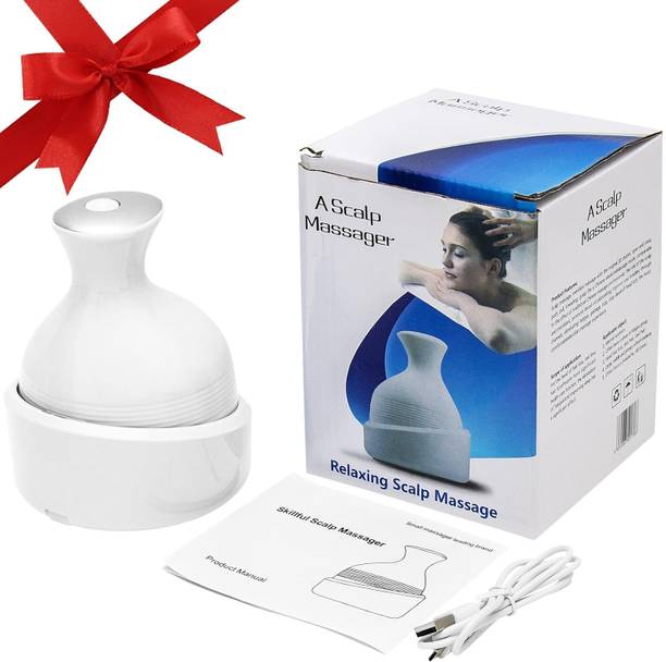 JESAL new Electric Hand Massager Points with Head Massager for Hair Growth