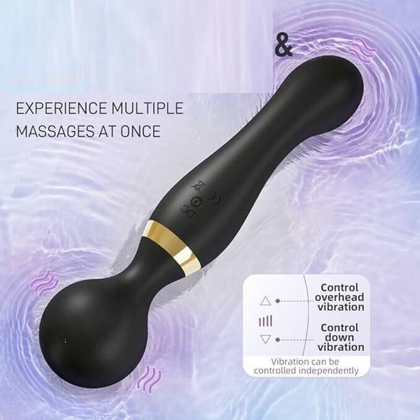 Everglow Strong Vibrating Dual Head Vibrator Massager Pain Relief Body Massager