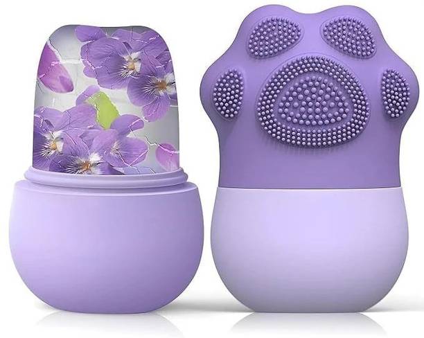 VALKYRIE Ice Roller Unbreakable/Reusable For Face Massager & Tighten Pores | Purple