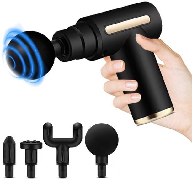 prefacto Portable Massage Gun Powerful Rechargeable Battery Gun Massage for Deep Tissue