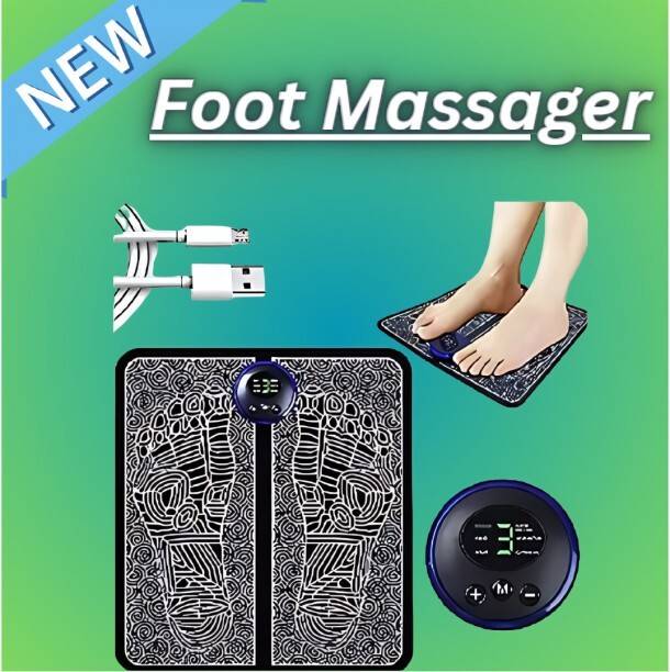 Arvindent EMS Electric Foot Massage Pad ||,USB Rechargeable EMS Foot Massage