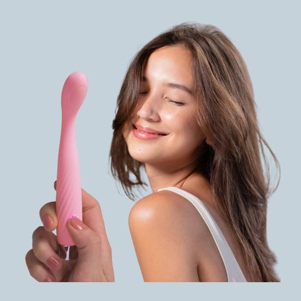 ORZUVE Rechargeable Vibration Device Women Flexible Neck 10 Modes Random Color