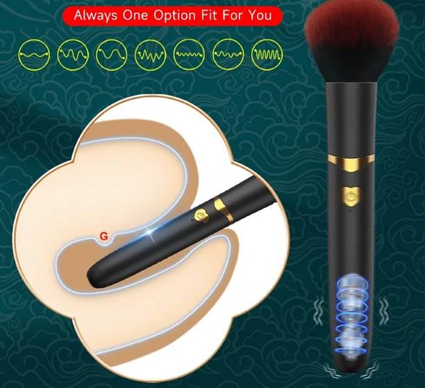 FRAILENO New Electric Makeup Brush Foundation Blending Brush 10 Speeds Massage