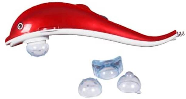 Xydmtrls Dolphin Handheld Body Massager for Pain Relief with Powerful Vibration Electric Massage Bed