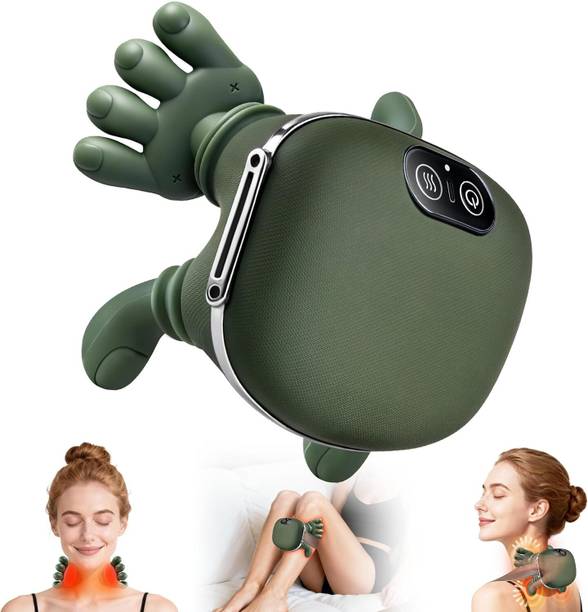 Hespa Heated Massager, Wireless Portable Shiatsu Neck, Back and Leg Massager