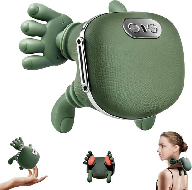 TREATTOES Neck Massager, Electric Neck and Back Massager with Heat, Simulated Human Hand