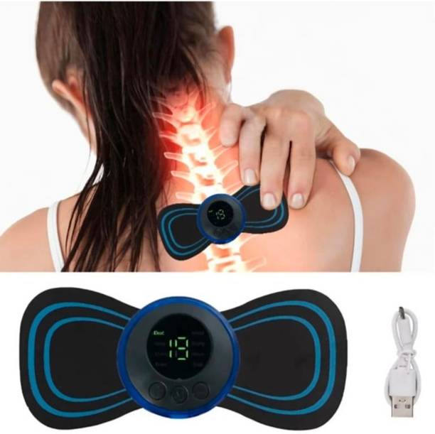 Dinfex Mini Electric Body Massager for Pain Relief, Muscle Relax & Stress Relief