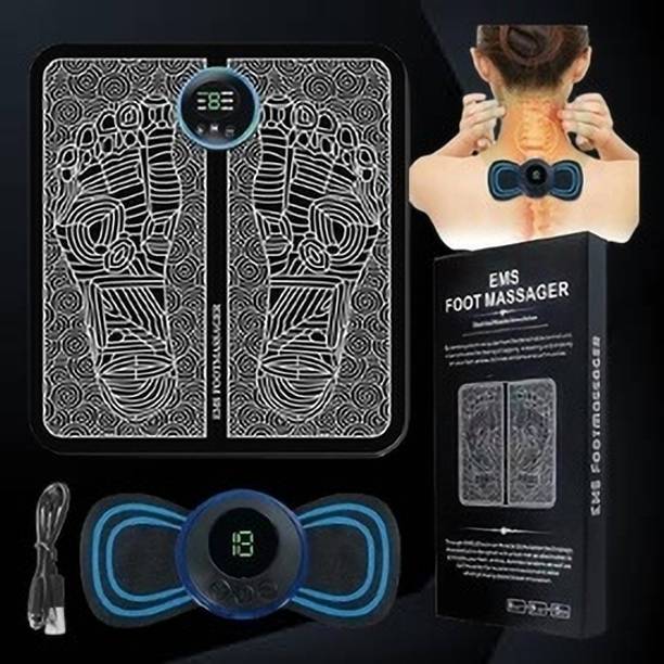 KHODALEXIM (EMS) FOOT Massager Mat, with Cervical mini Massager Combo Set 18