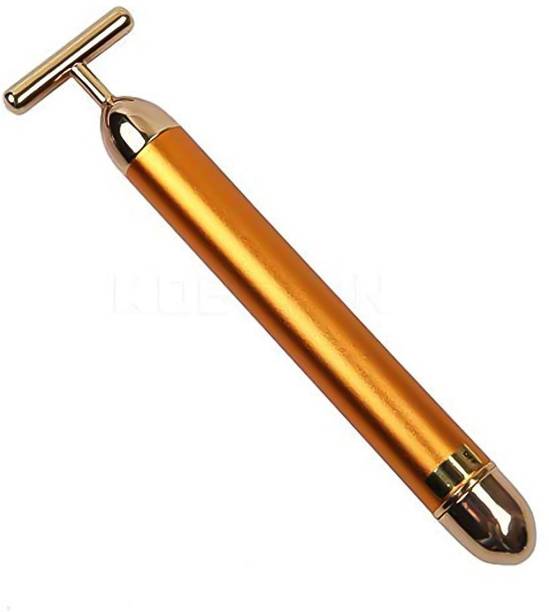 Mr Das Store 24K Gold Vibrating T-Bar Facial Massager