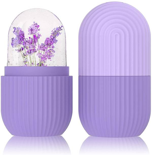 Squzaz Reusable Silicone Facial Ice Roller For Glowing & Tighten Skin