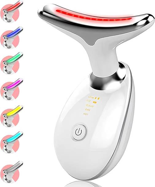 Mantra Impex Color Led Light Therapy for Face Vibration Massager Skin Anti-Aging, Skin Anti Wrinkle Machine