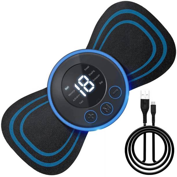 NHOUSE 8in1 Rechargeable PainRelief Wireless Electric EMS Massage Machine Neck Massager