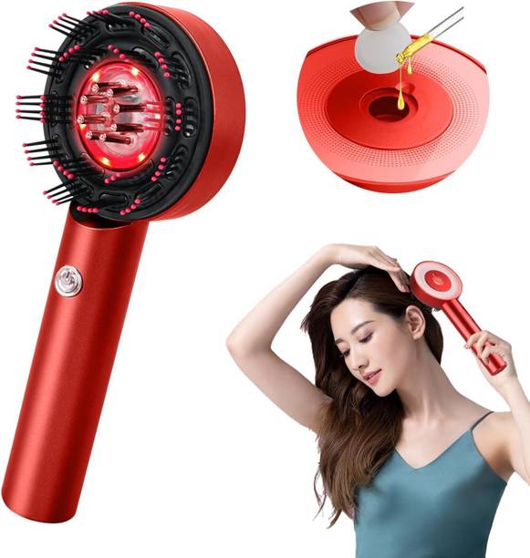 Deoxys 3-in-1 Electric Scalp Massage Comb, Hair Growth Oil Applicator
