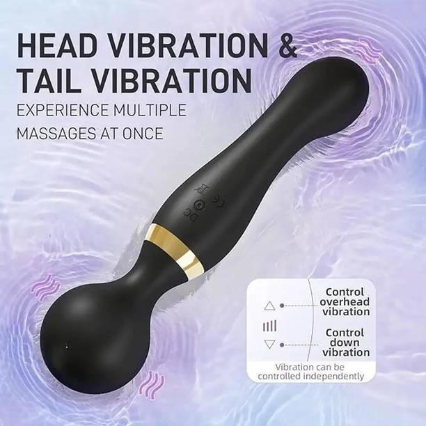 Idona Creation Dual Head Vibrating Massager for Neck, Back and Shoulder Pain Relief