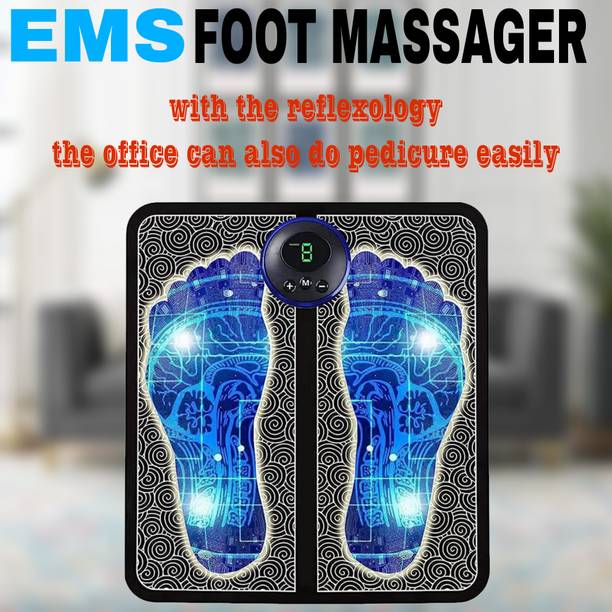 BB IGNITE Foot Massager Machine with Slimming Belt EMS Pad Care Blood Circulation Massager