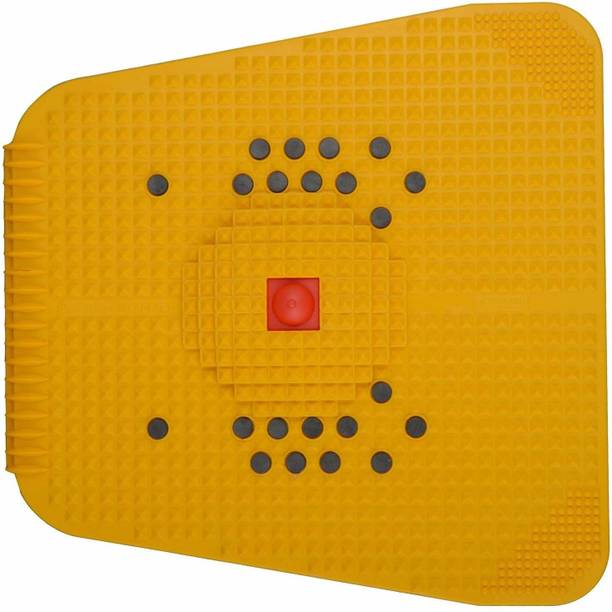 Ravenclaw Blood Circulation Foot Massager Acupressure Power Mat (Yellow)