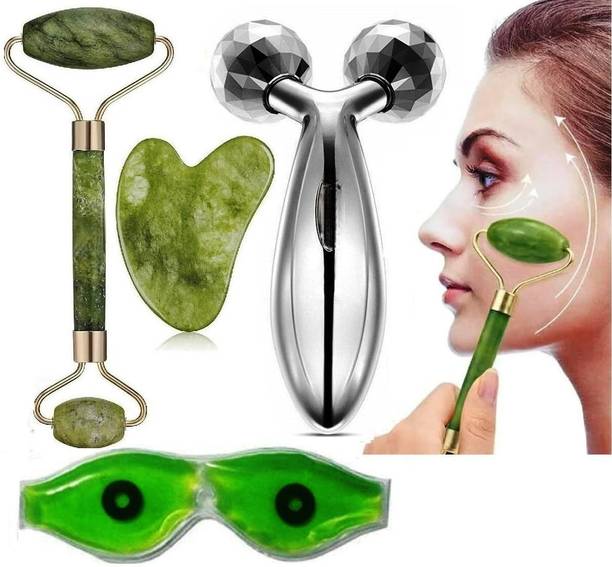 Revernest Tool 100% Natural Himalayan Stone for Face Neck Healing Ma Face