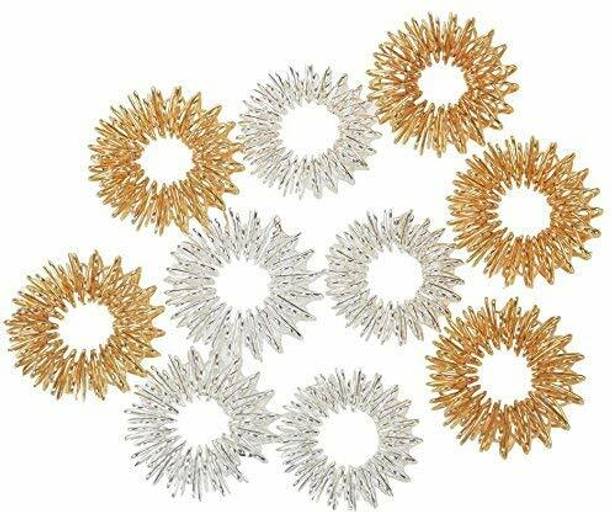 Vinban Acupressure Health Care Product Sujok Metal Ring (Set of 10) Acupressure Health Care Product Sujok Metal Ring (Set of 10) Massager